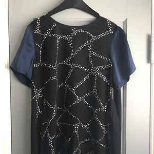 Gorgeous Rebecca Taylor silk, rhinestone blouse.